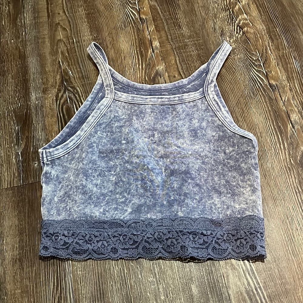 Blue tank top